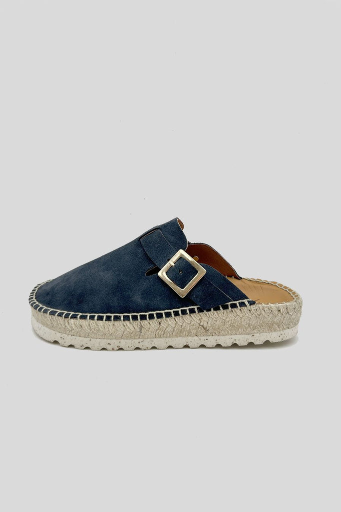 Birka Espadrille en Suède – Bleu Marine - Don quichosse